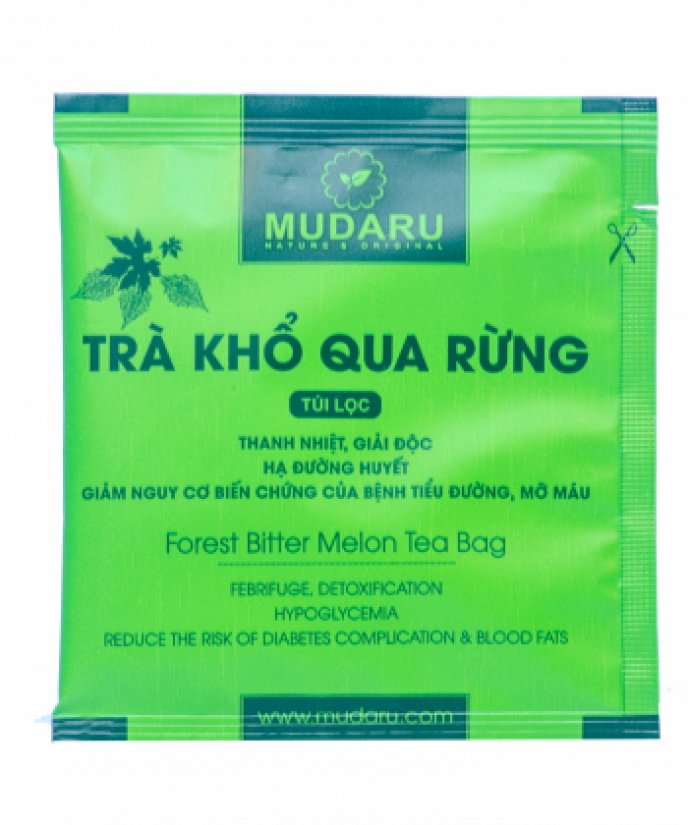 TRÀ KHỔ QUA RỪNG MUDARU (HỘP 50 TÚI LỌC)