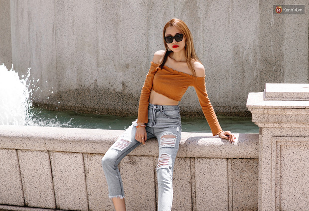 Street style chẳng cần lồng lộn, cứ cao và gầy thì đơn giản cũng thành mặc đẹp của mẫu Việt tuần qua