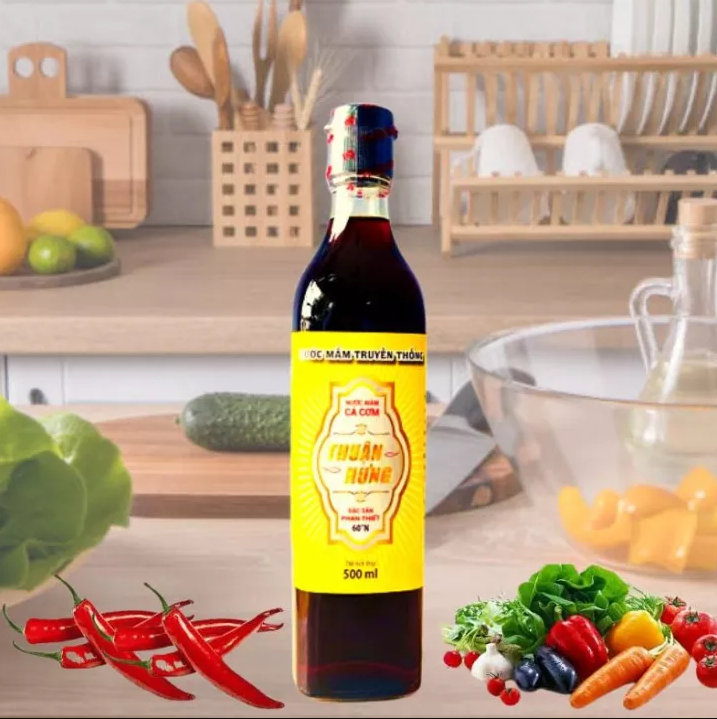 Hộp quà Nước Mắm Thuận Hưng 60 đạm (vàng)