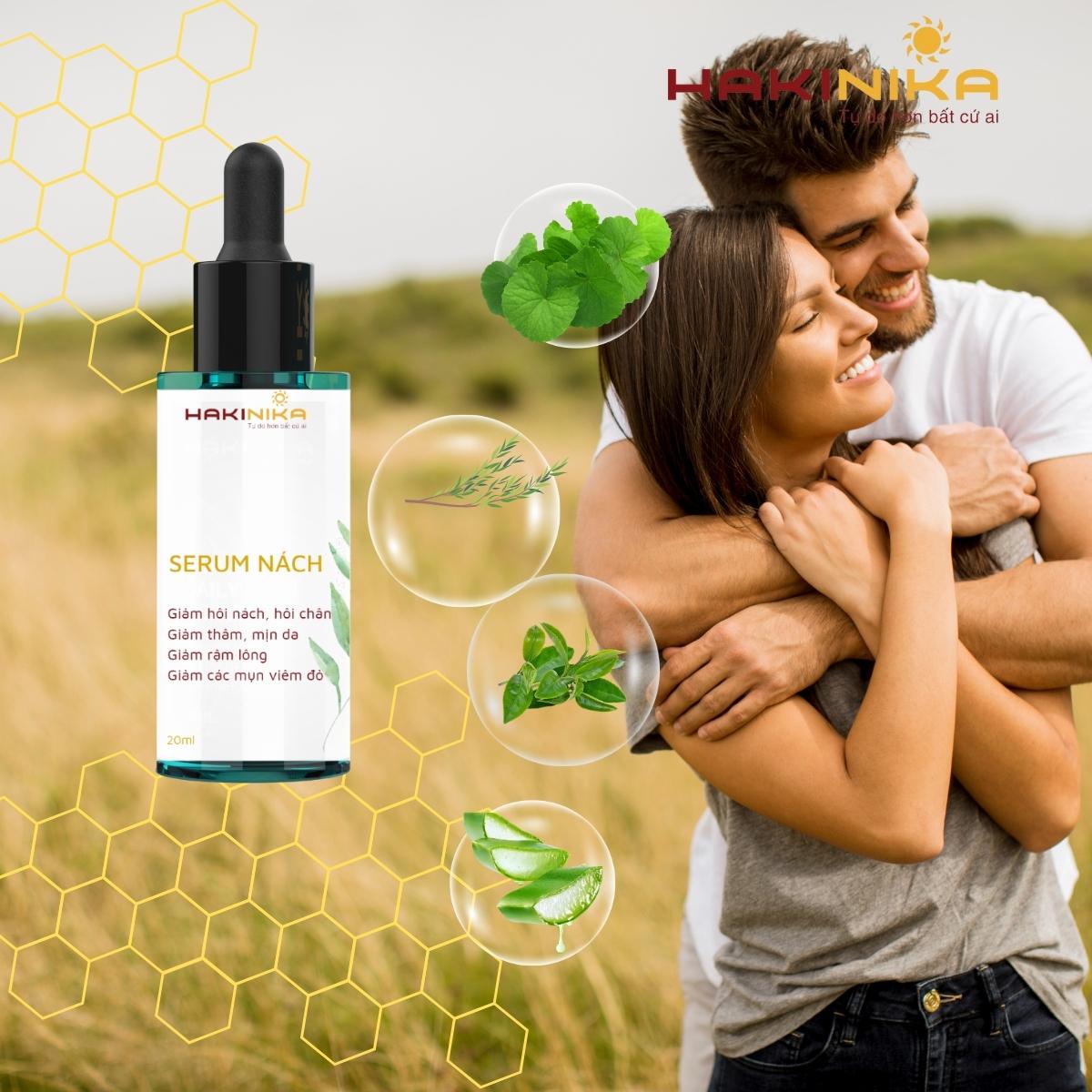 Serum nách khử mùi, giảm viêm HAKINIKA