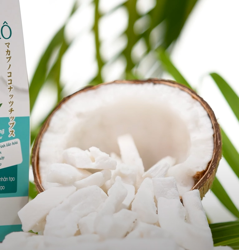 Dừa sáp sấy nguyên chất hũ 50g