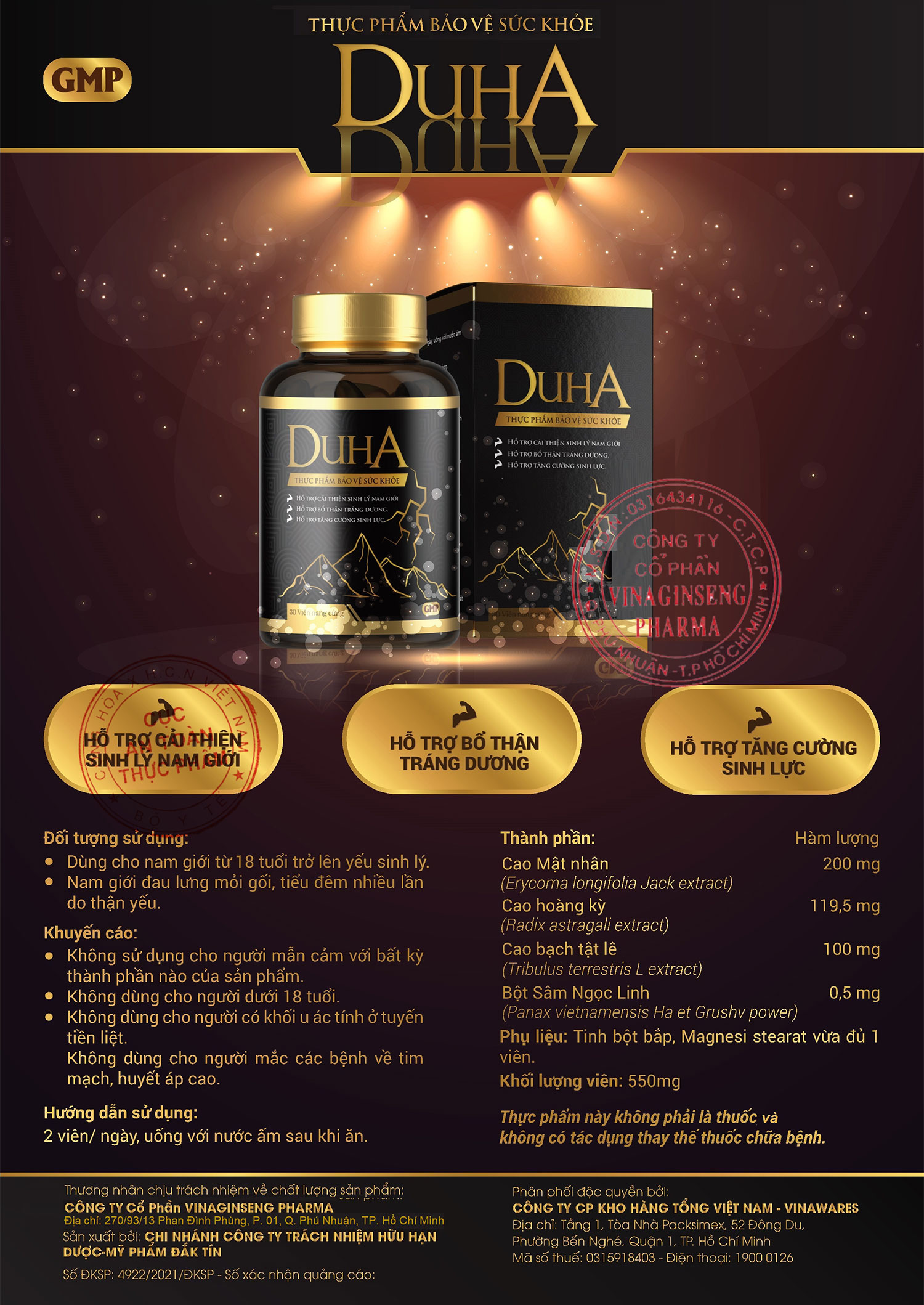 thực phẩm bảo vệ sức khỏe duha